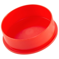 5/8" RED POLY CAP